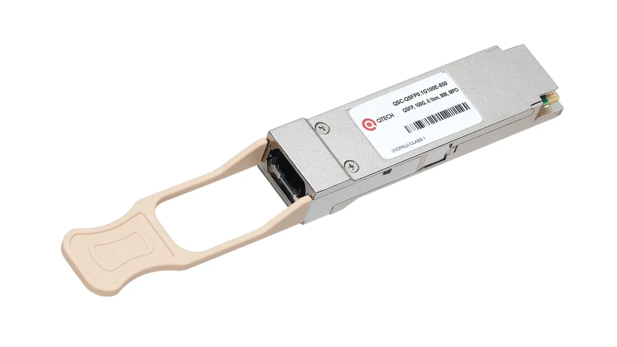 Оптический модуль QTECH QSC-QSFP0.1G100E-850