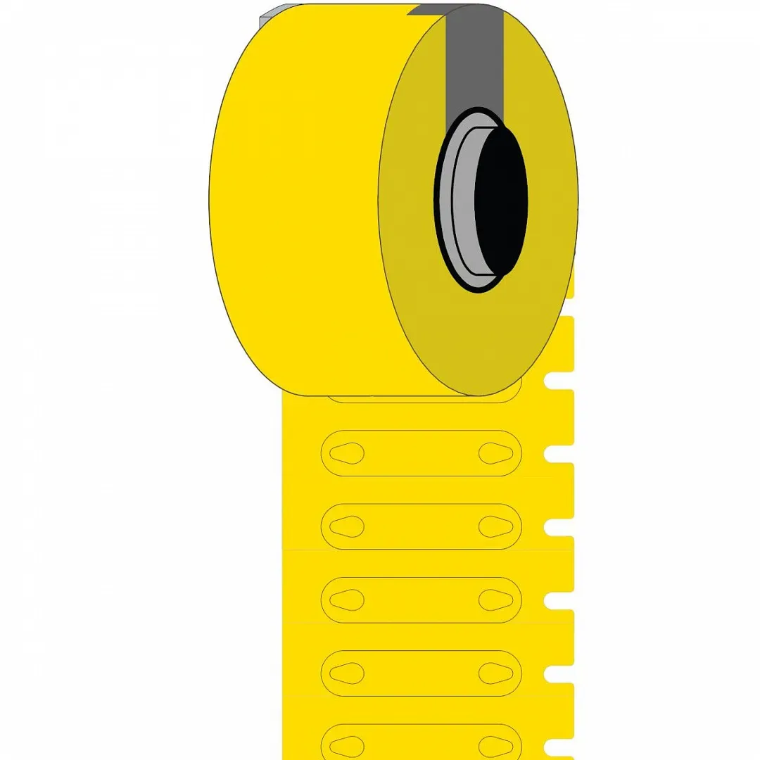 Бирка BRADY BM-1-7599-YL-R