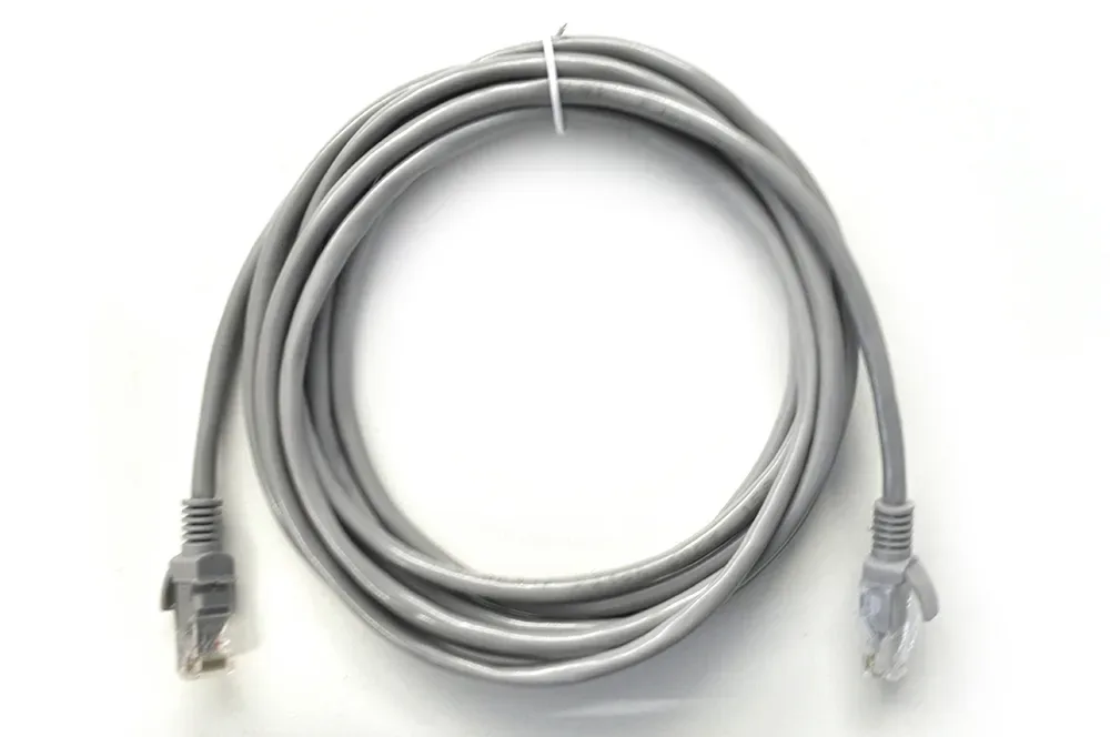 Патч-корд неэкранированный UTP QTECH QPP-UTP-RJ45-C5e-0.5М-GY