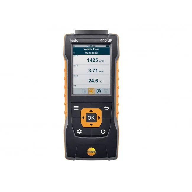 Комплект Testo 440 + зонд + обогреваемая струна 0563 4400