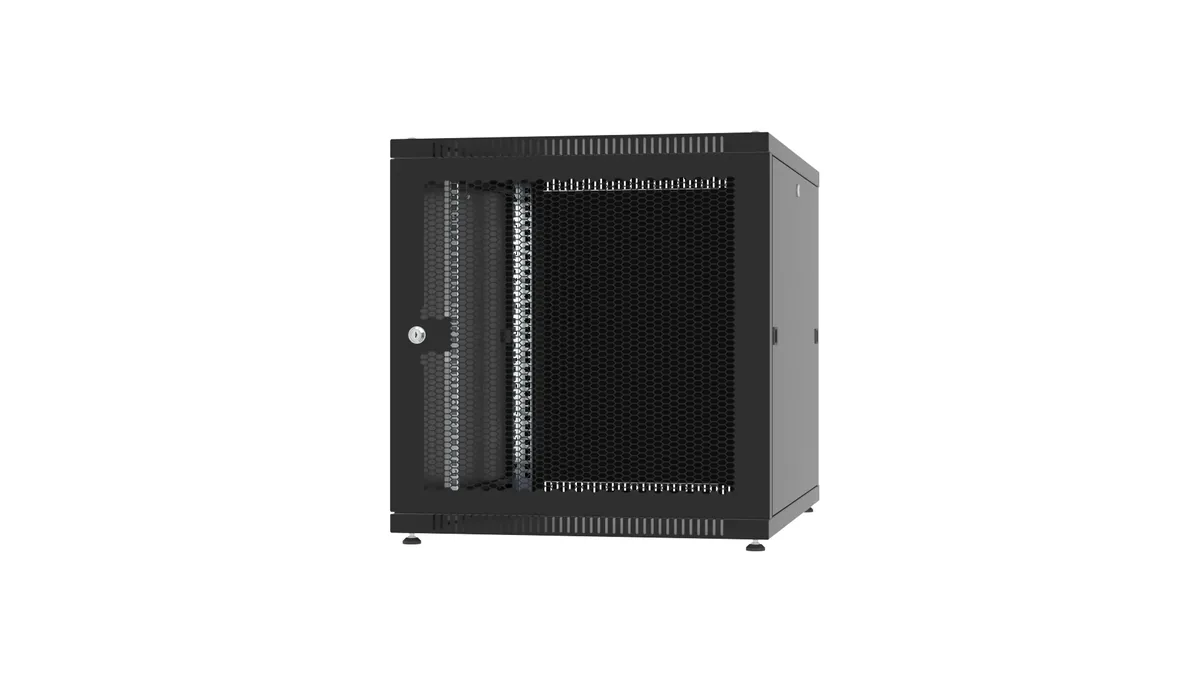 Шкаф разборный напольный QTECH RECQL-61210-P-M-BK