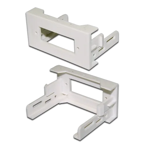 Вставка LANMASTER Mosaic 22.5x45 под дуплексный адаптер SC белая