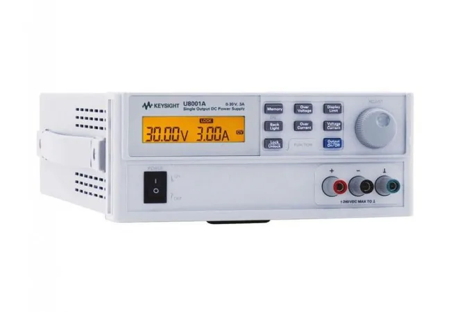 Источник питания постоянного тока Keysight U8001A 30 В, 3 A, 90 Вт, с одним выходом