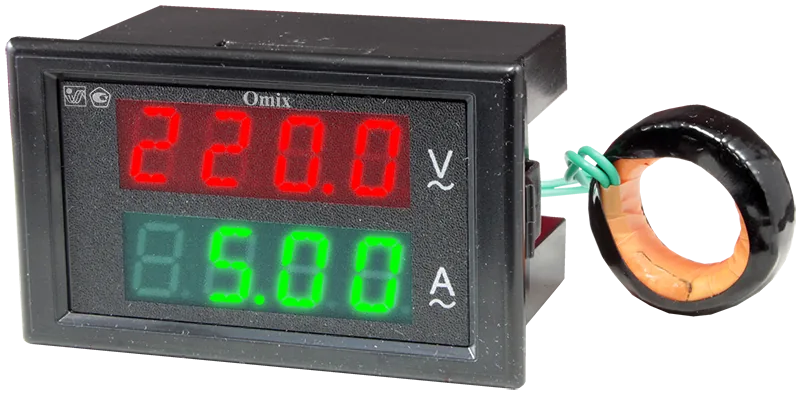 Вольтамперметр Omix P74-AV2-1