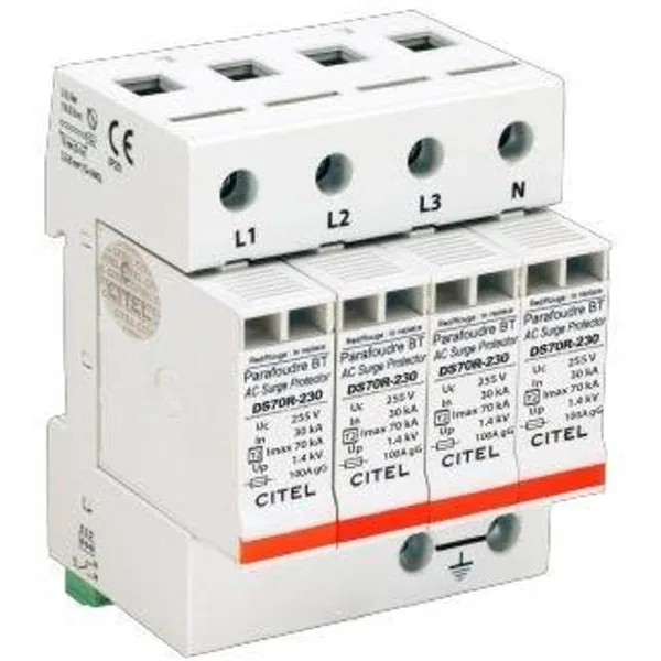 Устройство защиты от импульсных перенапряжений Citel DS74R-280 (491102), тип 2