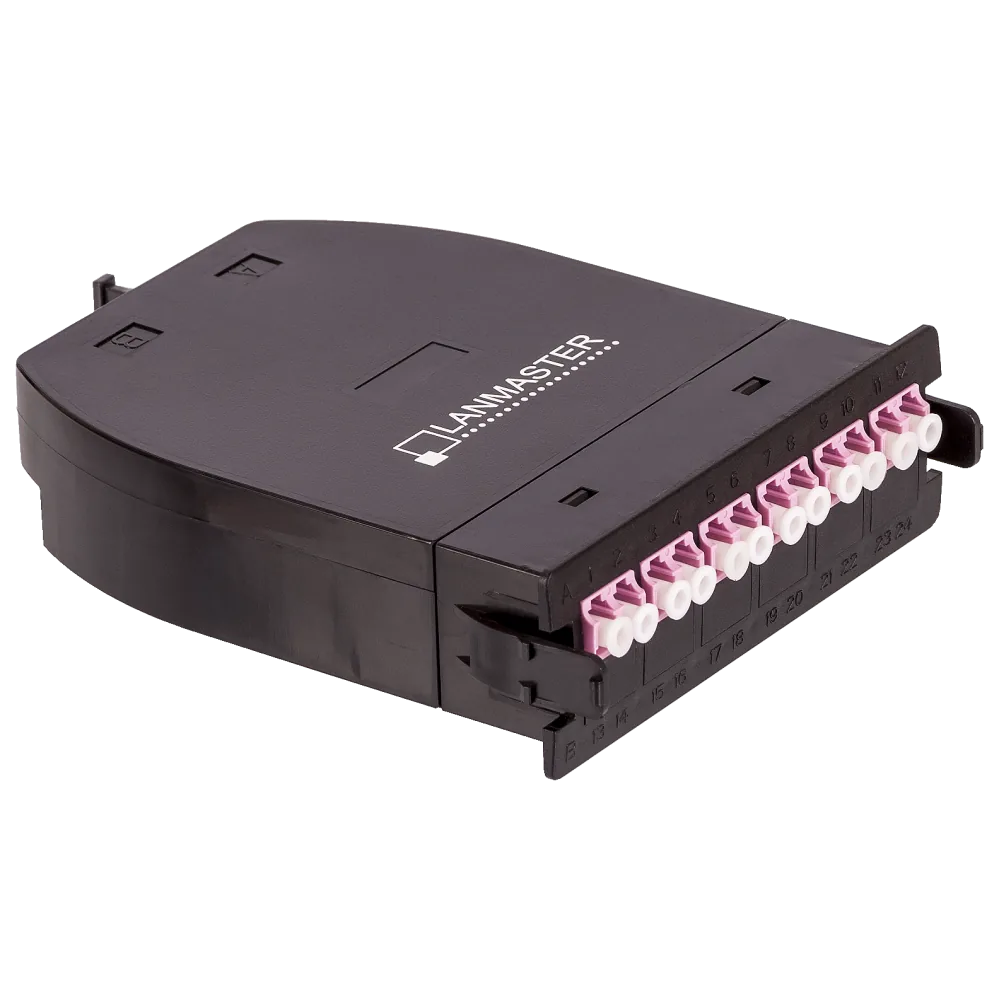 MPO кассета LANMASTER OM4 12xLC
