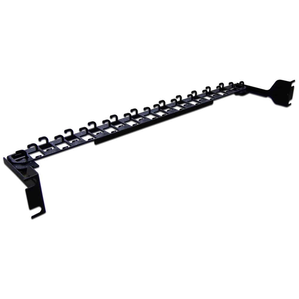 Скоба LANMASTER поддерживающая задняя, 19", складная