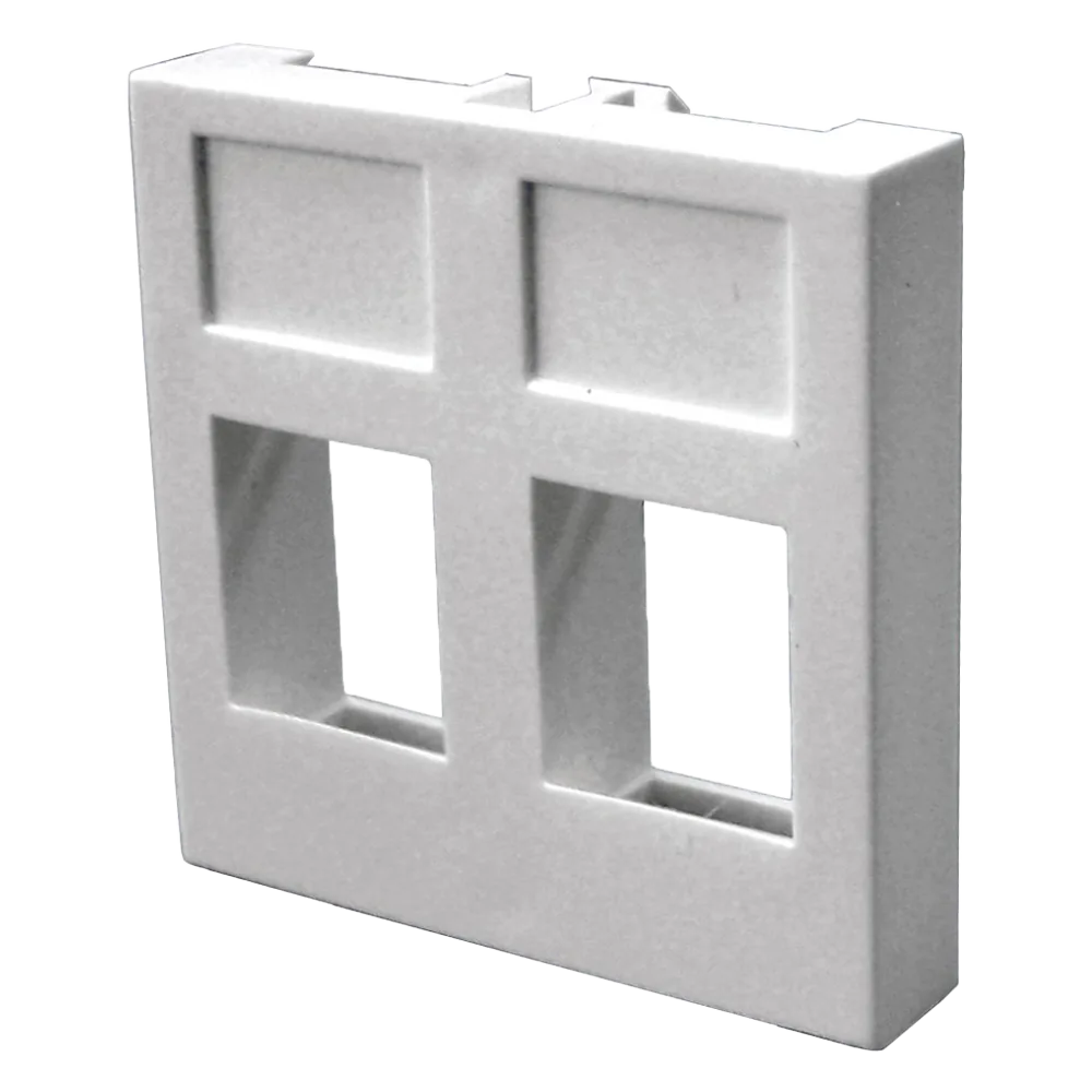 Вставка LANMASTER 45х45 на 2 кейстоуна