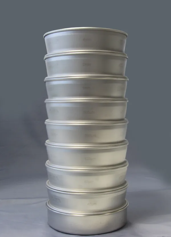 Набор из 4 сит RETSCH 8"х2" 203х50 мм ASTM E 11 60.150.000999