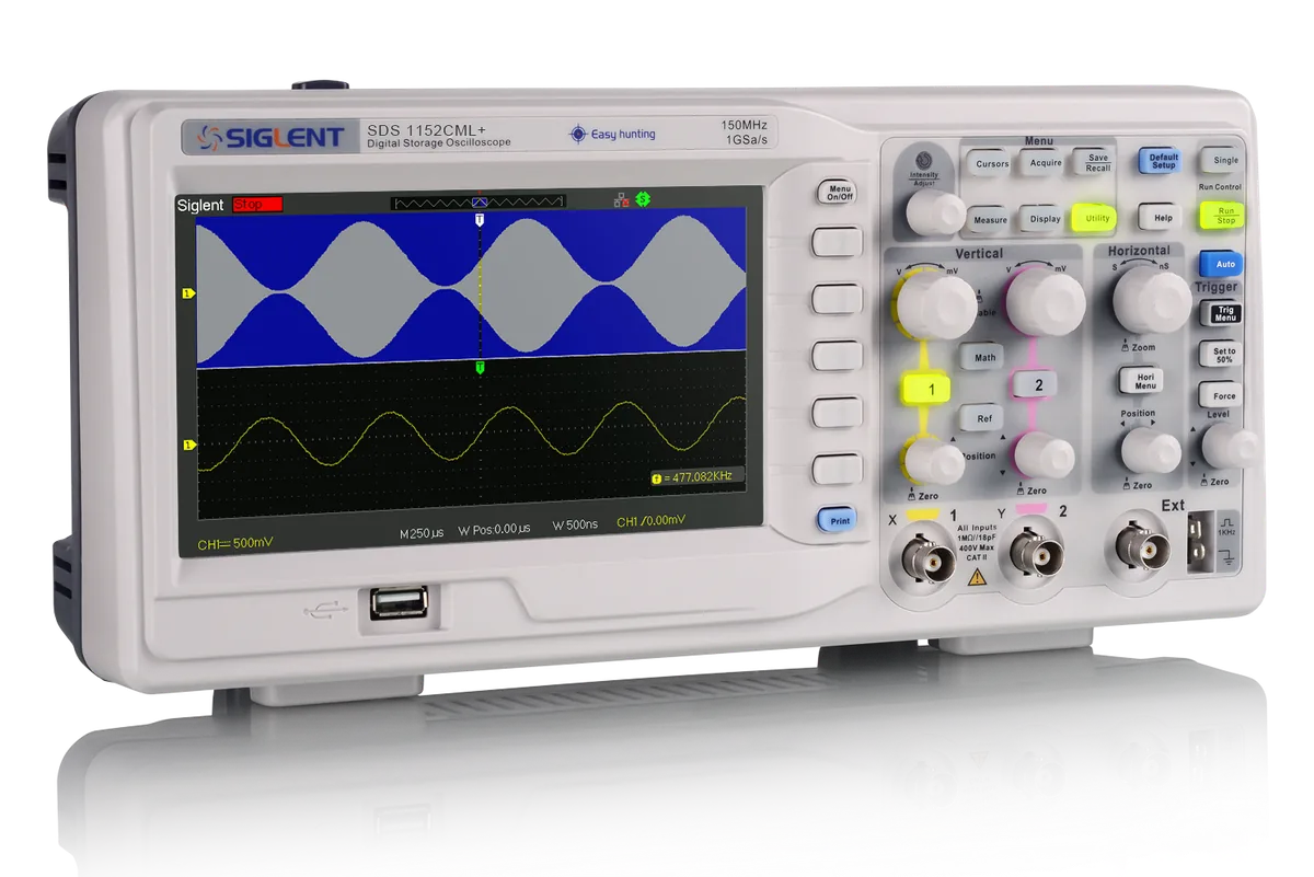 Цифровой запоминающий осциллограф SIGLENT SDS1000CML+
