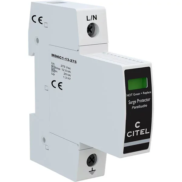 Устройство защиты от импульсных перенапряжений Citel DAC1-13-10-275 (821710211), тип 1+2
