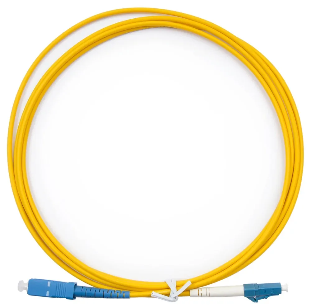 Шнур оптический соединительный QTECH ШО-LC/UPC-SC/UPC-A3-10M