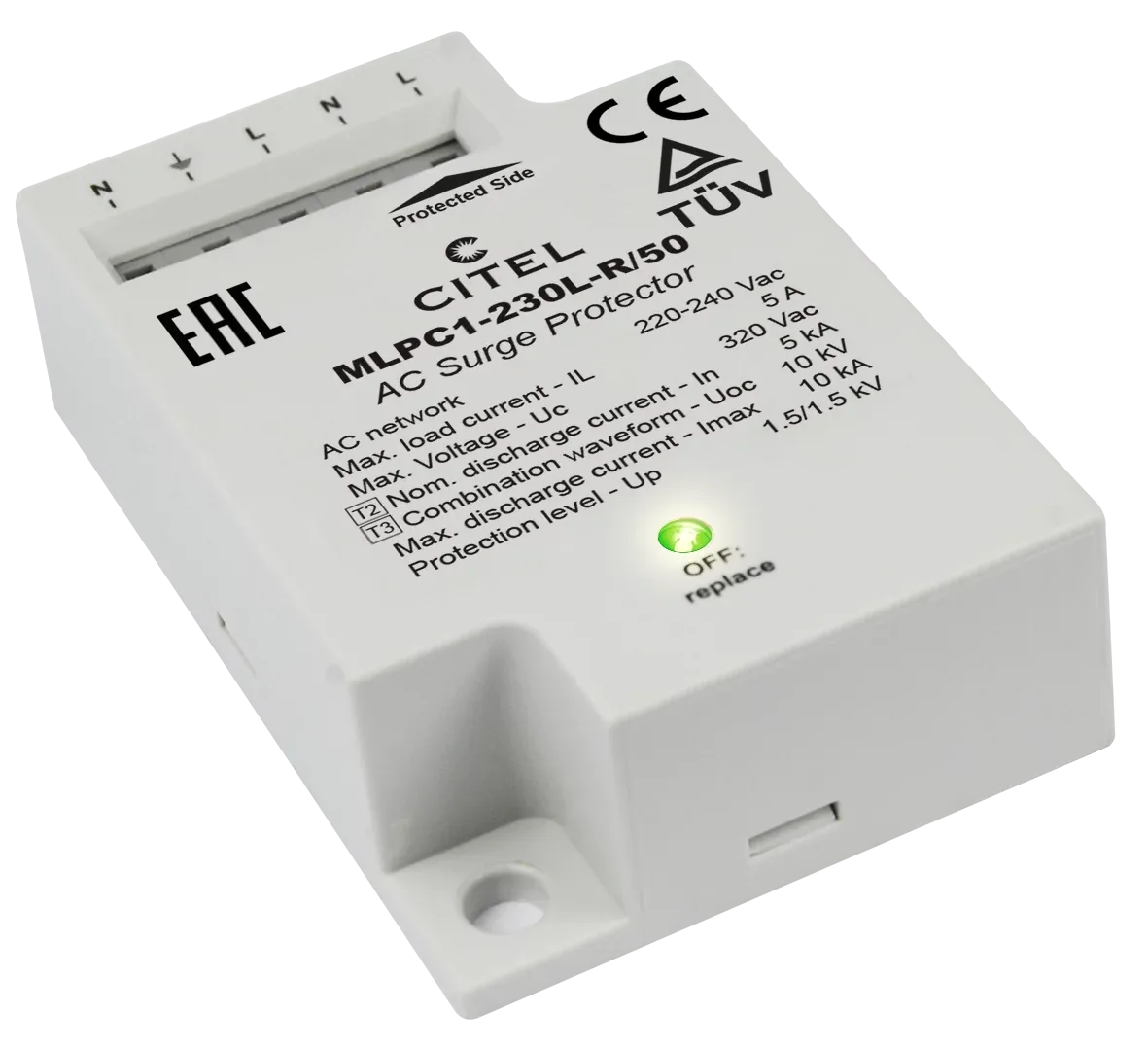 Устройство защиты от импульсных перенапряжений Citel MLPC1-230L-R/50 (831212)