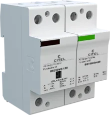 Устройство защиты от импульсных перенапряжений Citel DS252VG-120/G (3960), высокоэнергетическое, тип 1+2+3