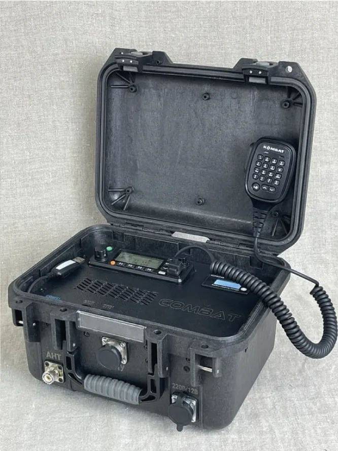 Рация цифровая РЭБ COMBAT КЕЙС ТПУ (ТК-7500)