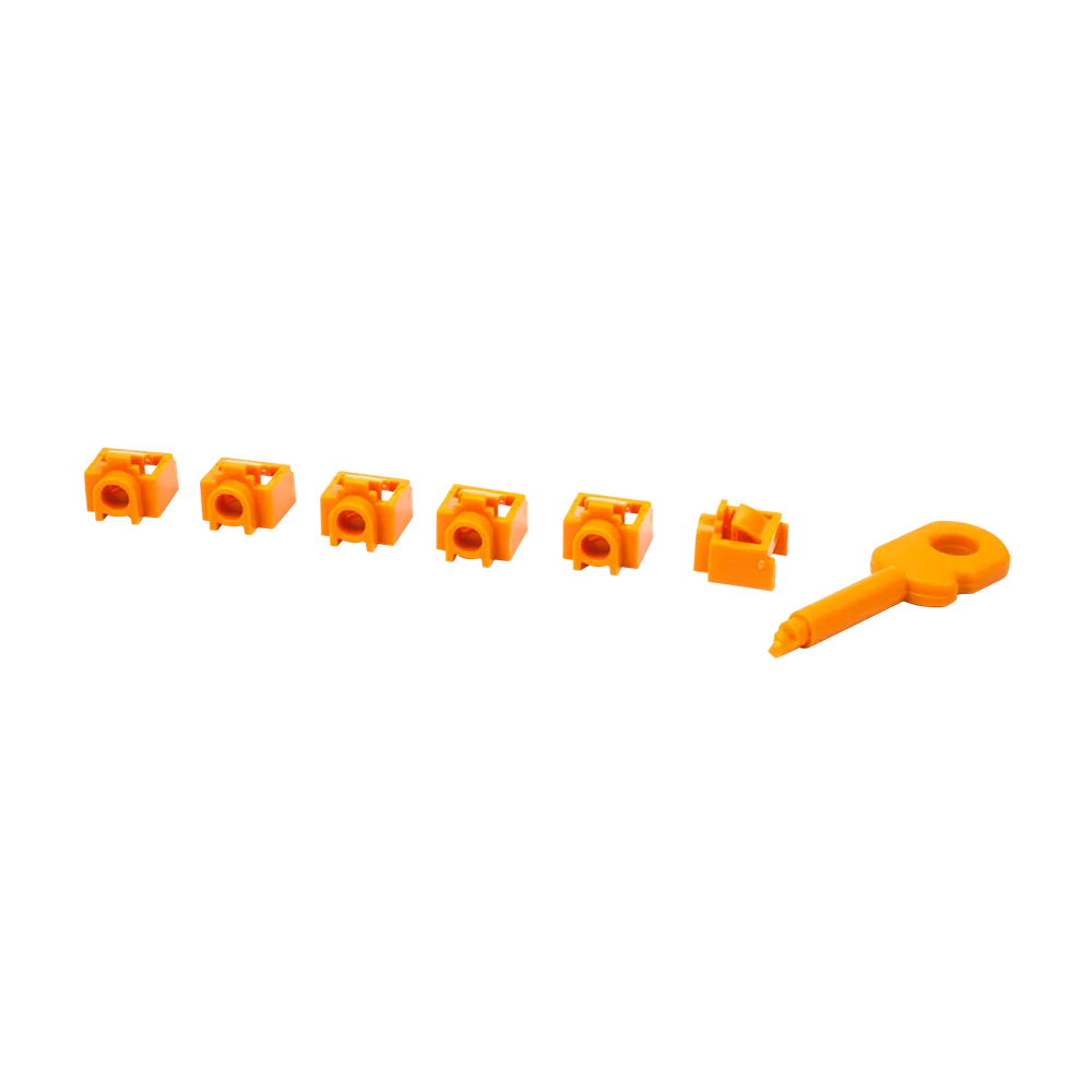 Комплект заглушек LANMASTER порта RJ-45