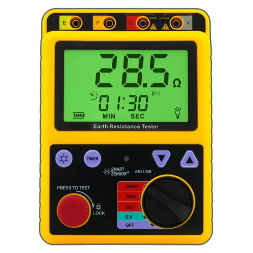Цифровой тестер заземления Smart Sensor AR4105B