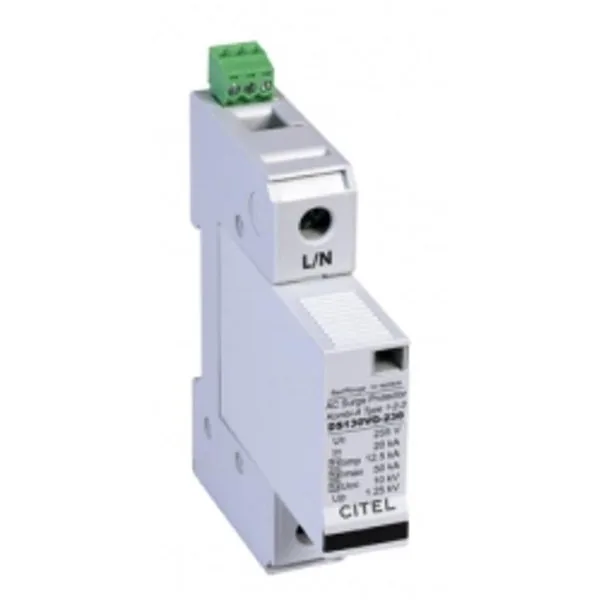Устройство защиты от импульсных перенапряжений Citel DS131RS-120 (571611), тип 1+2