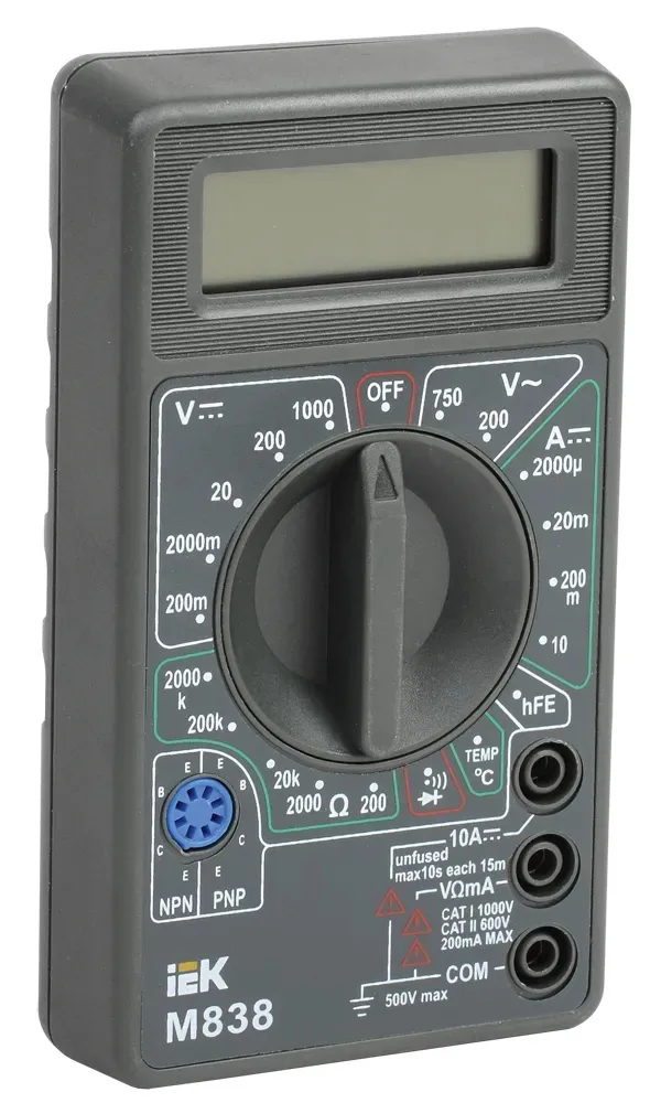 Мультиметр UNIVersal M838 IEK