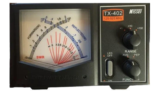 Измеритель КСВ/Ватт Nissei TX-402