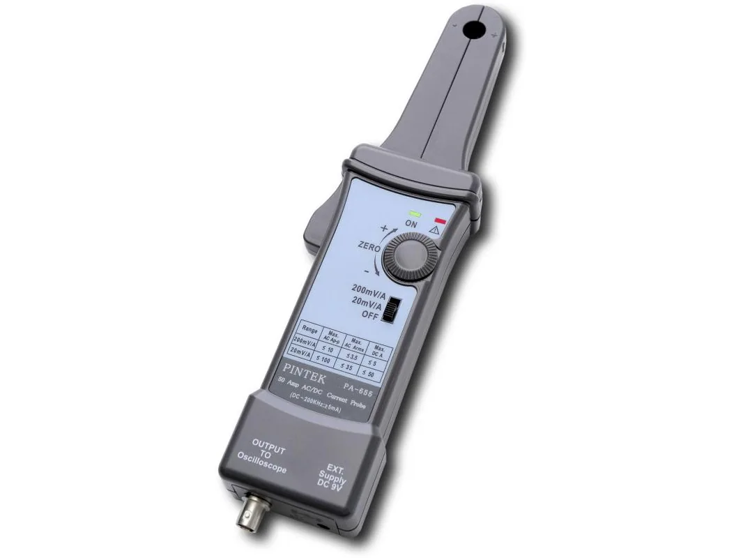 Токовый пробник для осциллографов Pintek PA-655