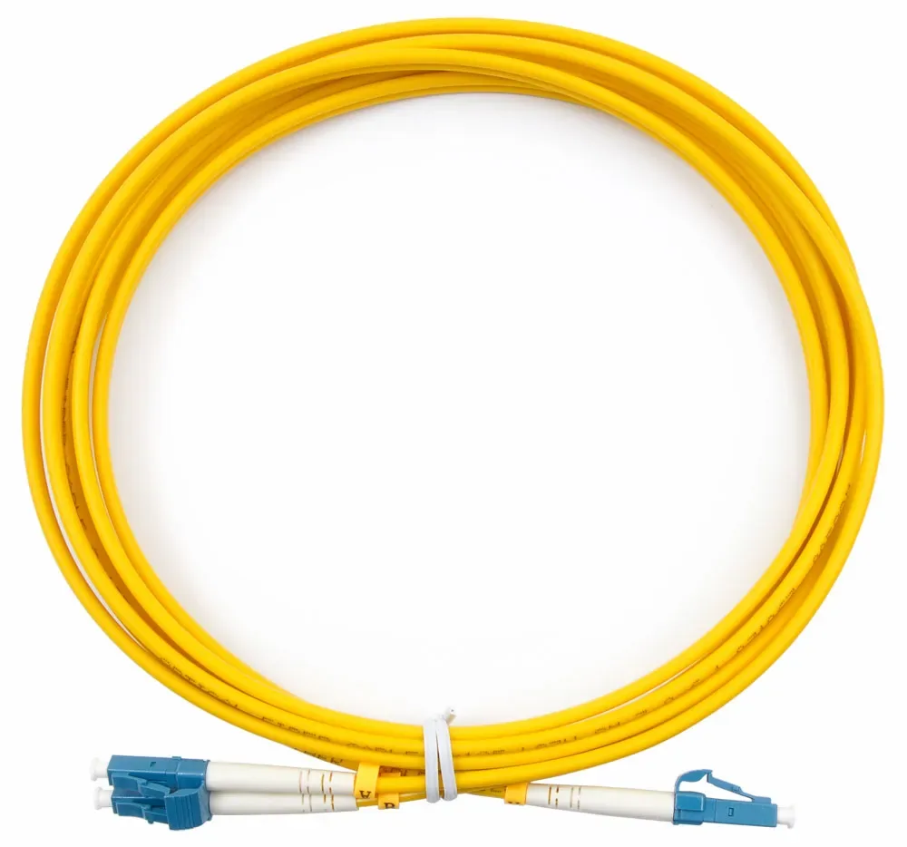 Шнур оптический соединительный QTECH ШО-LC/UPC-LC/UPC-AA3-10M