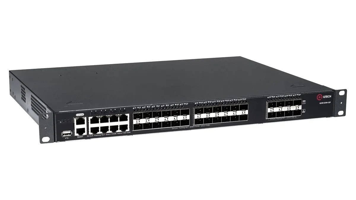 Управляемый стекируемый коммутатор QTECH QSW-6300-32F