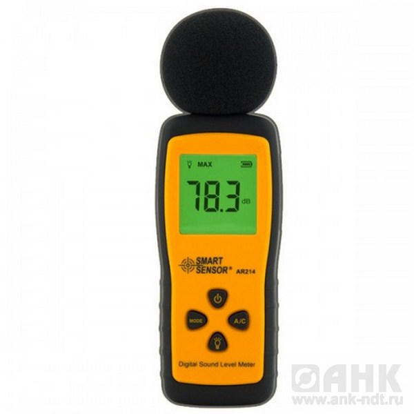 AR214 Цифровой шумомер