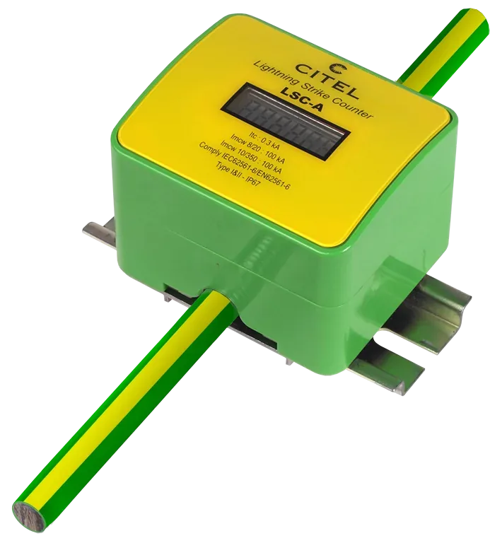 Регистратор импульсов молний Citel LSC-A/DIN (790122) на DIN-рейку