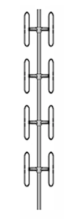 Антенна Радиал DS8 VHF(H)