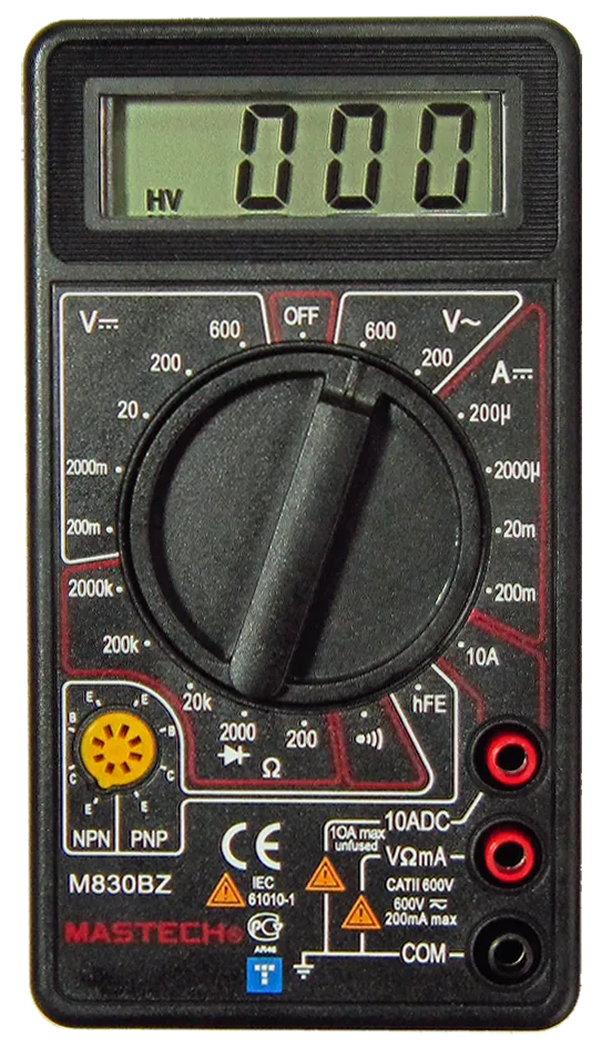 Мультиметр Mastech M830BZ
