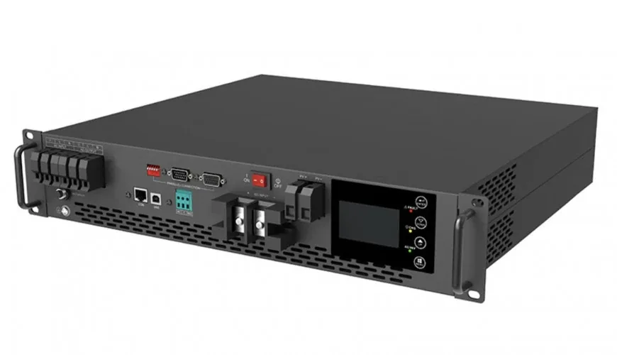 Источник бесперебойного питания Hiden Control HS25-5048 (48В 5000 Вт, 2U), MPPT 80 А до 145В