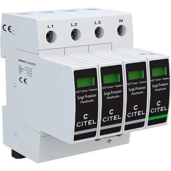 Устройство защиты от импульсных перенапряжений Citel DAC1-13S-31-275 (821710244), тип 1+2