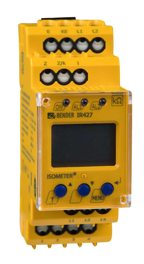 Устройство контроля сопротивления изоляции Bender ISOMETER IR427 с панелью MK7