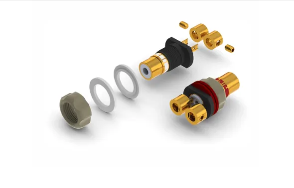 Разъем RCA AECO ARJ-4045G