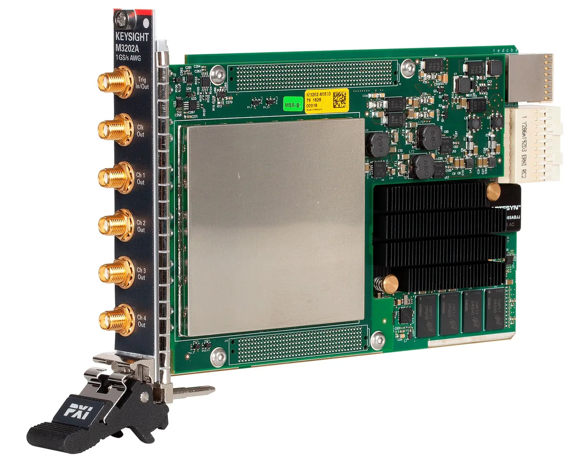 Генератор сигналов произвольной формы в формате PXIe Keysight M3202A