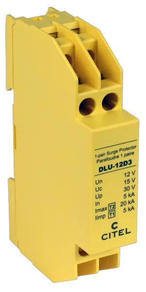 Устройство защиты от импульсных перенапряжений Citel DLU-12D3 (640502), 1 пара, сети RS232, RS485