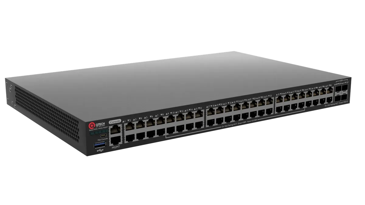 Управляемый стекируемый коммутатор QTECH QSW-6200-52T