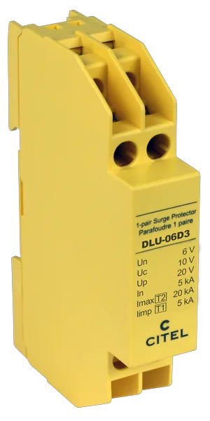 Устройство защиты от импульсных перенапряжений Citel DLU-06D3 (640501), 1 пара, сети RS422