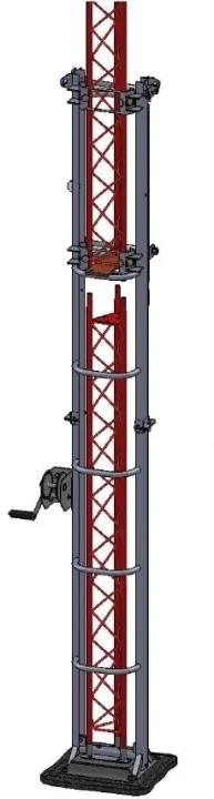 Станок для подъема секций CT‑S3TS Стрела‑3