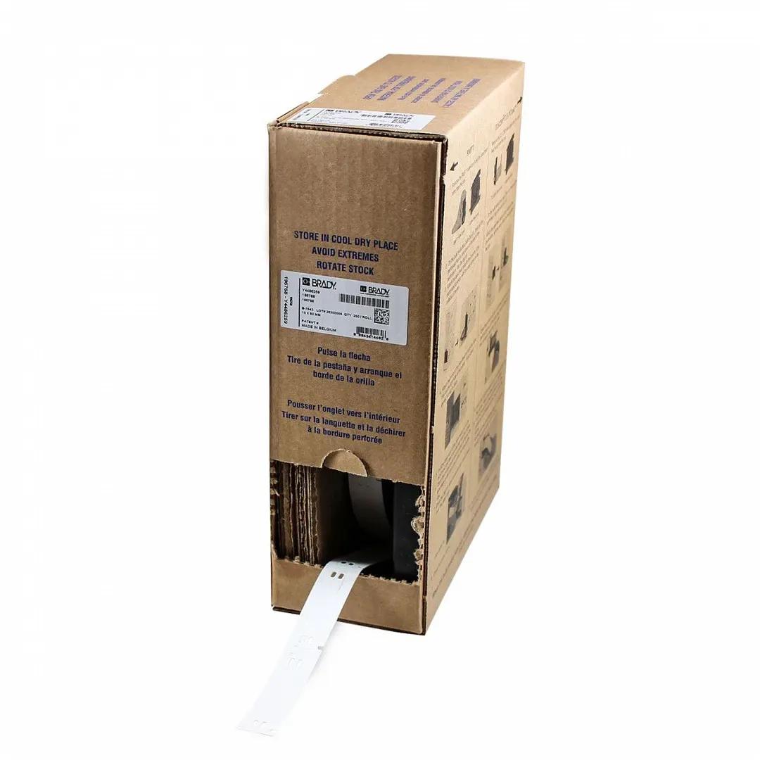 Бирка BRADY BM-10X60-7598-BK