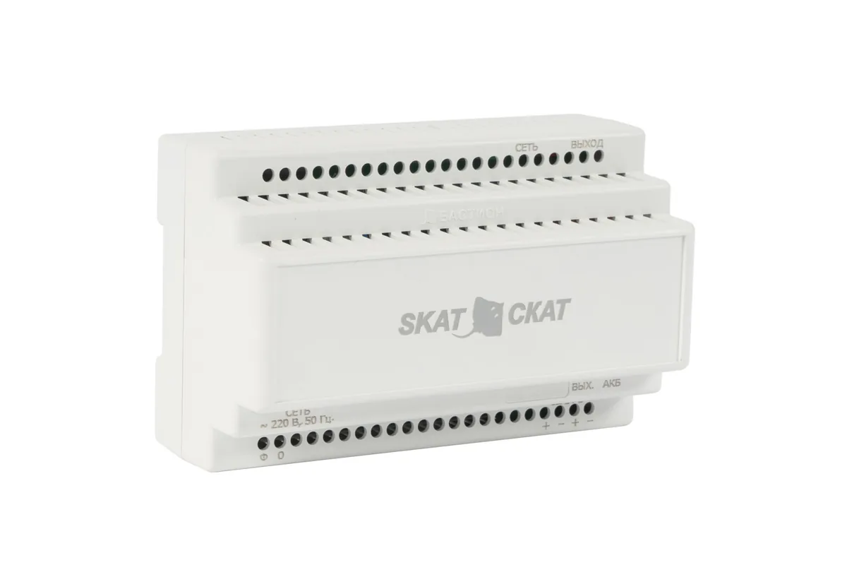 Источник бесперебойного питания Бастион SKAT-24-4.0 DIN (СКАТ ИБП-24/4-DIN)