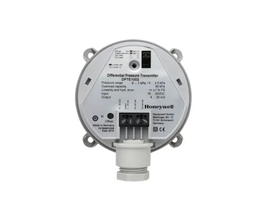 Датчик дифференциального давления воздуха Honeywell DPTE1002