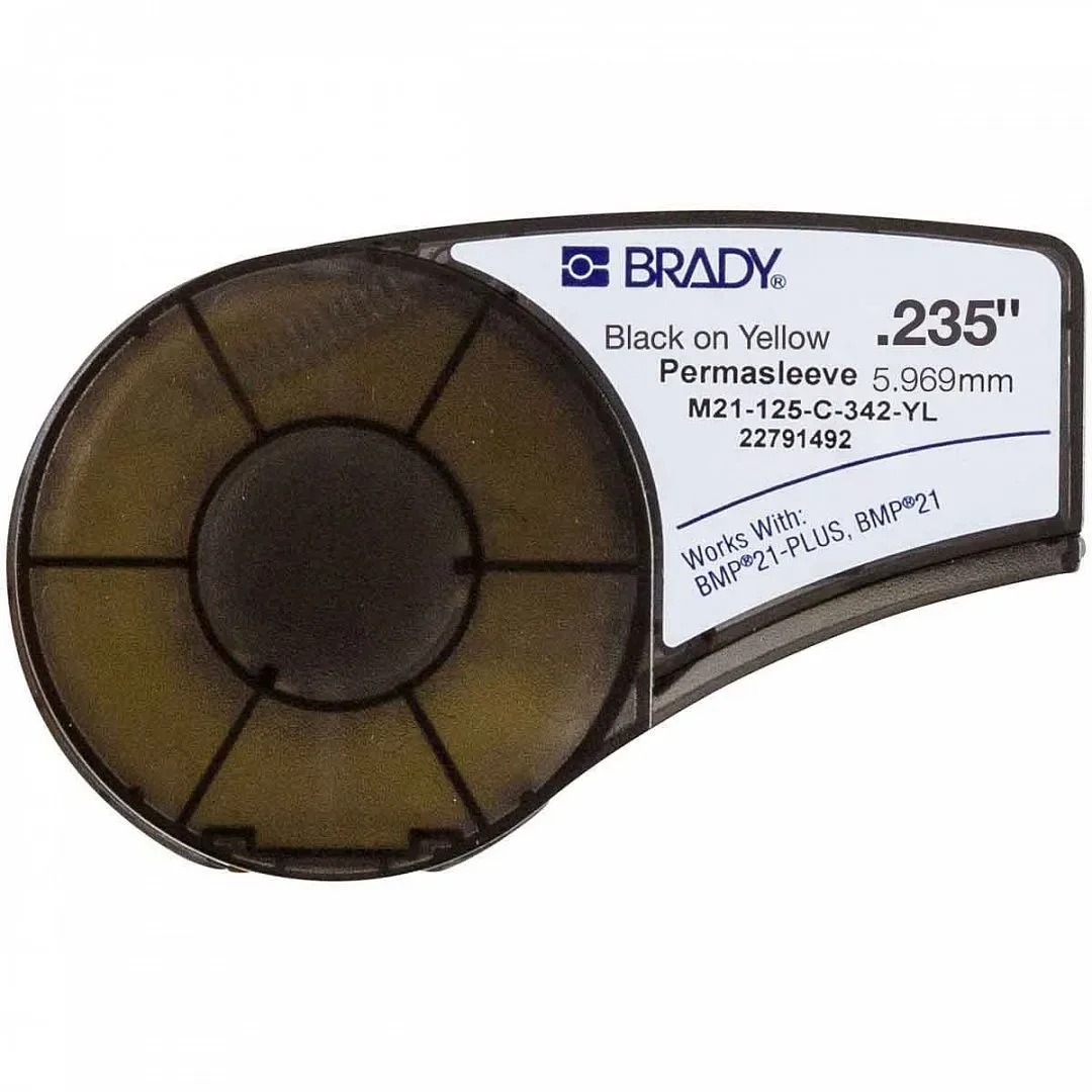 Термоусадочная трубка BRADY M21-125-C-342-YL