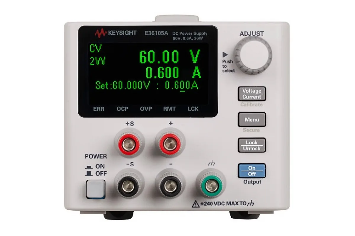 Источник питания постоянного тока Keysight E36105A