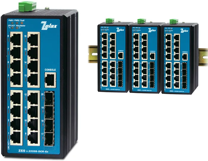Коммутатор Zelax ZES-2206S-DCR-Ex-109