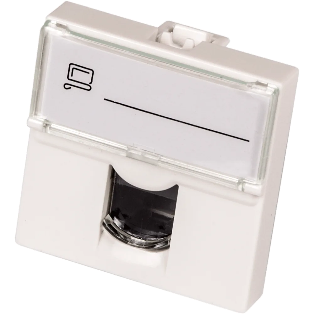 Вставка LANMASTER Mosaic 45x45 RJ-45 UTP кат.5e