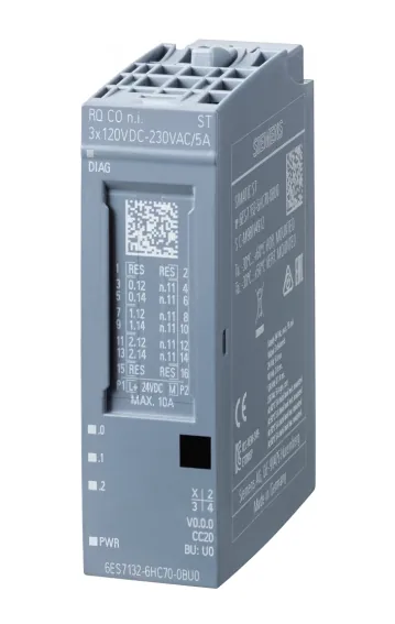 Модуль релейных выходов Siemens SIMATIC ET 200SP, 6ES7132-6HC50-0BU0