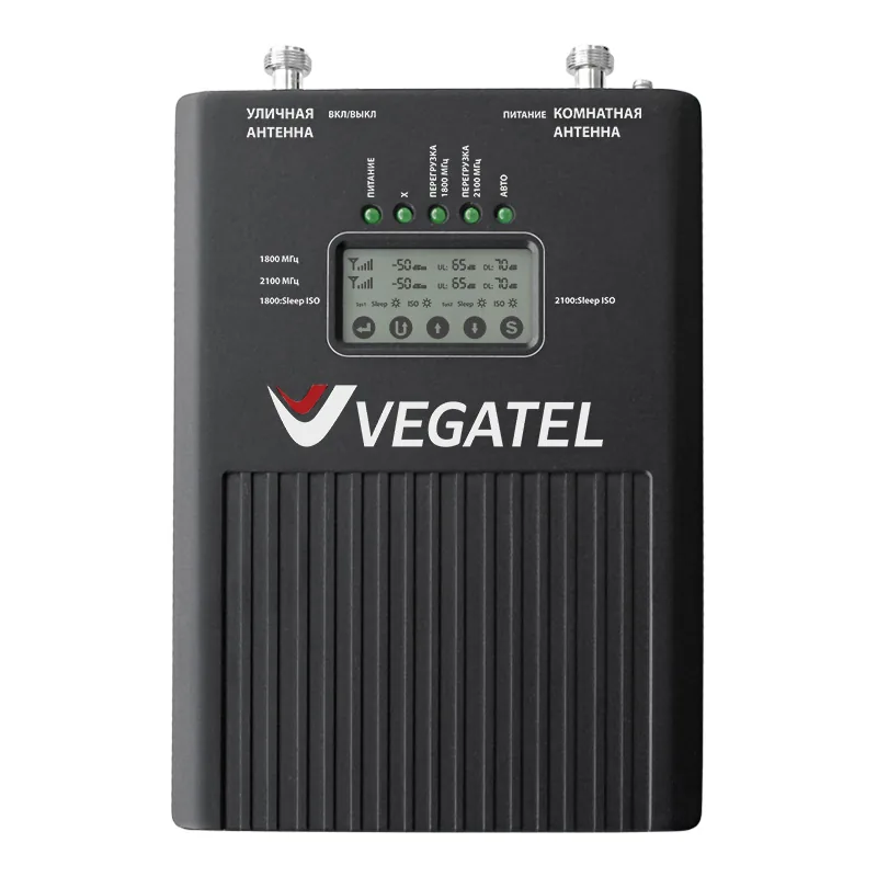 Репитер VEGATEL VT2-1800/3G LED