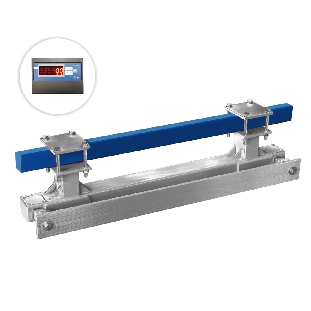 Весы РИГА - 600 кг (750 мм) H8C-500 kg, CI-200A, нержавеющие
